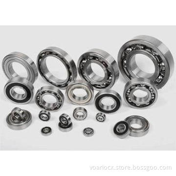 Steel / Brass Angular Contact Ball Bearings With Single Row
